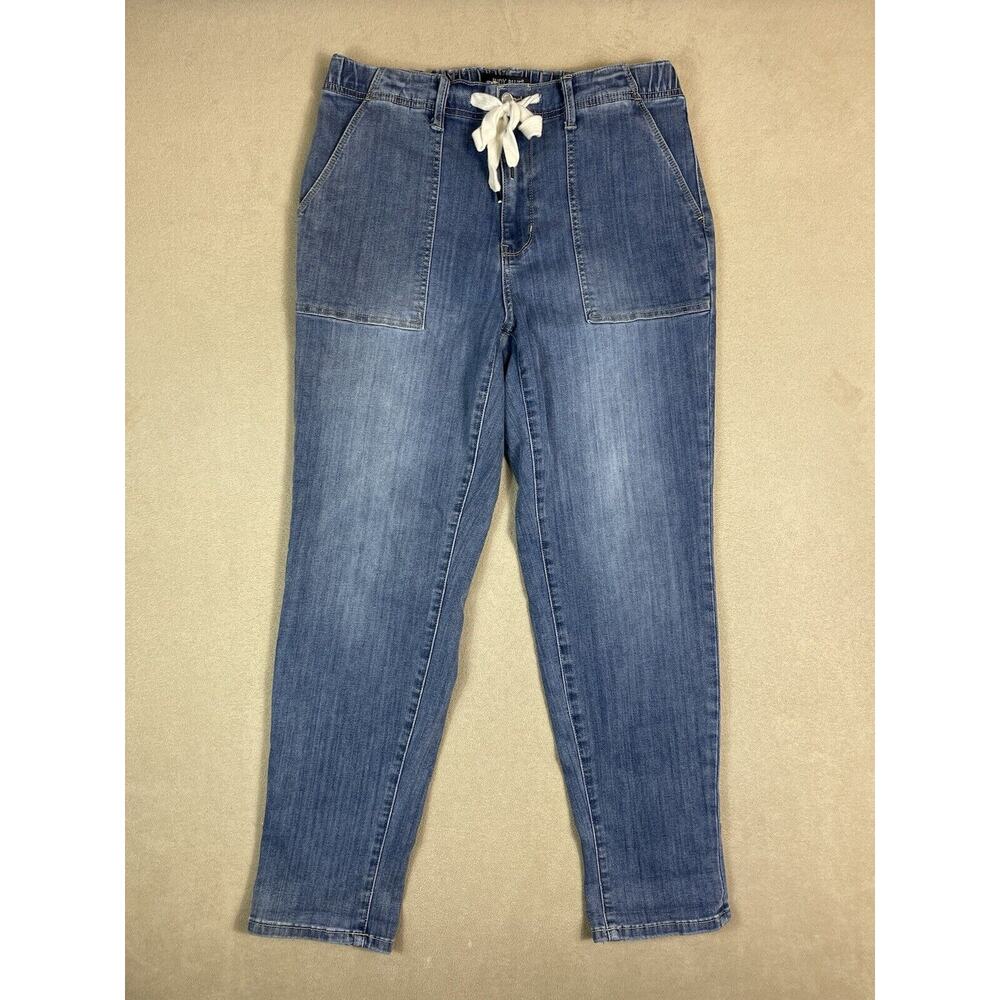 Judy Blue‎ Jeans Womens 11/30 Blue Clearwater Jogger Denim Jean Adult